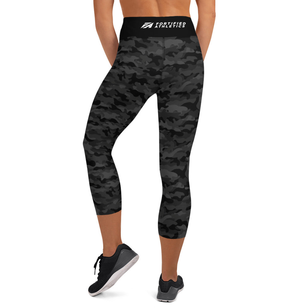Camo Yoga Capri Leggings
