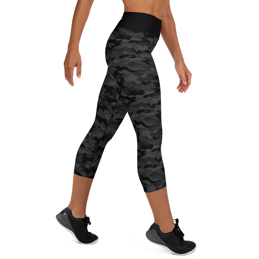 Camo Yoga Capri Leggings