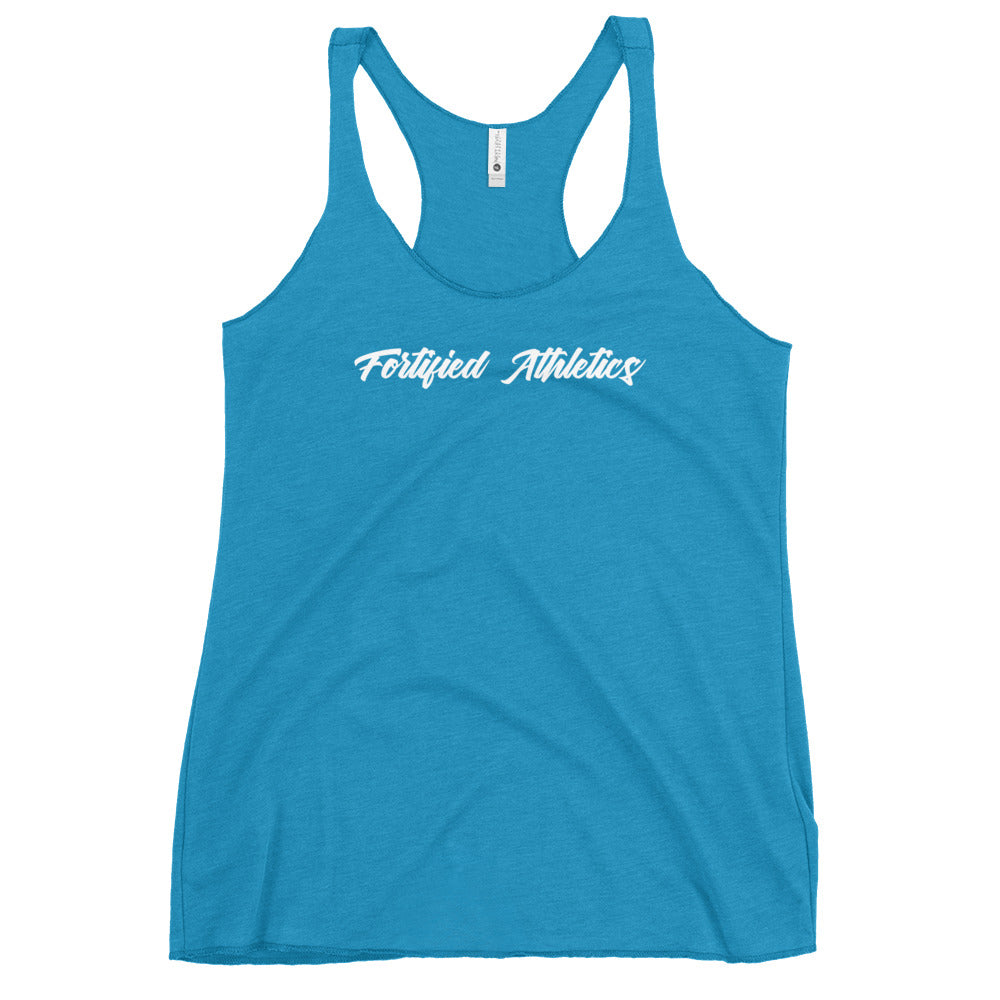 Women's Script Racerback Tank