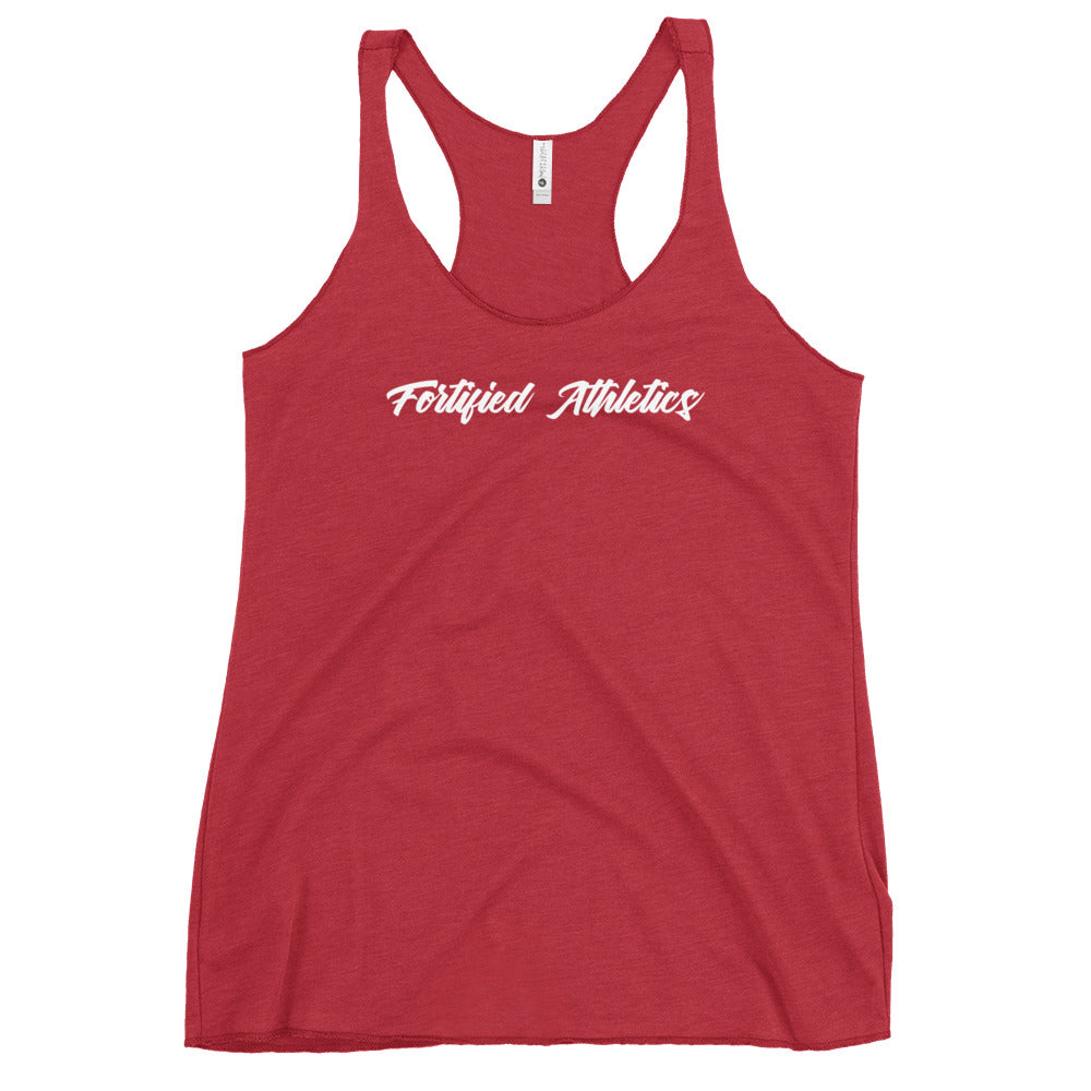 Women's Script Racerback Tank