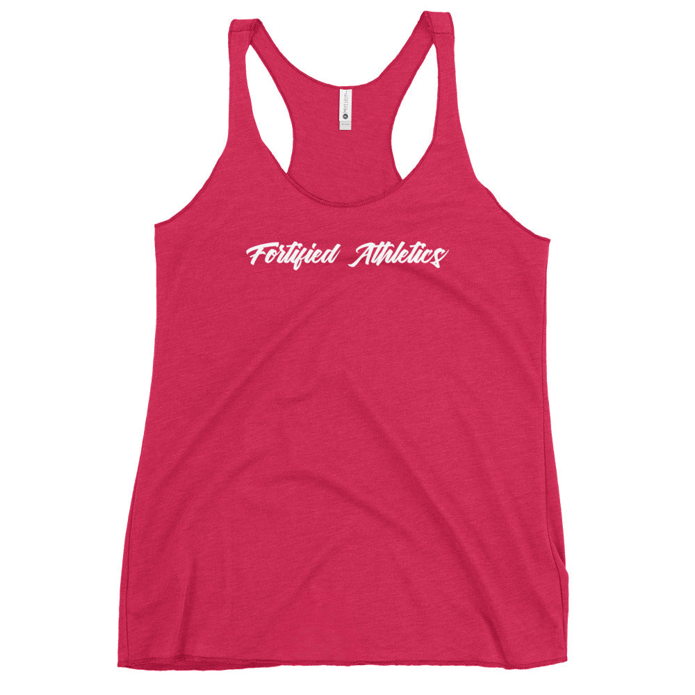 Women's Script Racerback Tank